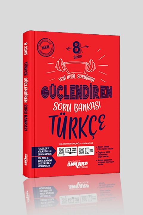 8. Sınıf Ankara Yayıncılık Türkçe Güçlendiren Soru Bankası