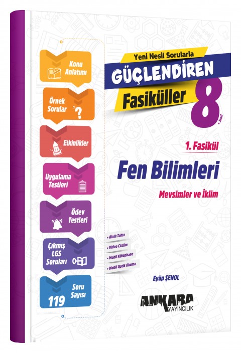 8. Sınıf Fen Bilimleri Güçlendiren 1. Fasikül