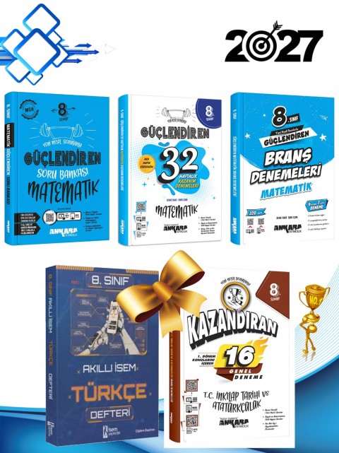8. Sınıf Güçlendiren Matematik Seti 2027