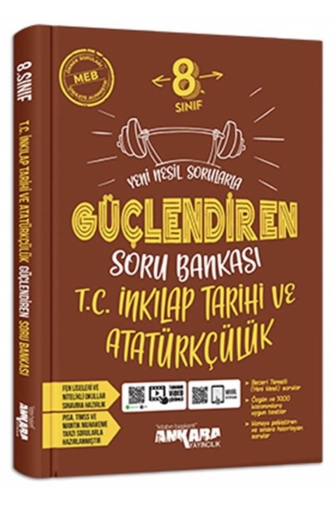 8. Sınıf Inkılap Tarihi Güçlendiren Soru Bankası & 8. Sınıf Din Kültürü Güçlendiren Soru Bankası