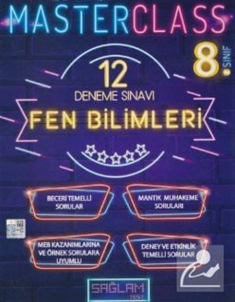 8. Sınıf Master Class Türkçe 12 Deneme