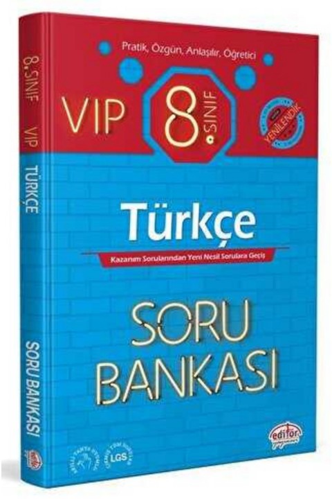 8. Sınıf VIP Türkçe Soru Bankası
