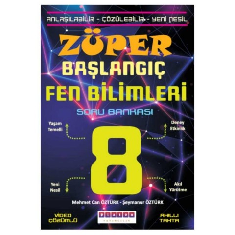 8. Sınıf Züper Başlangıç Fen Bilimleri Soru Bankası