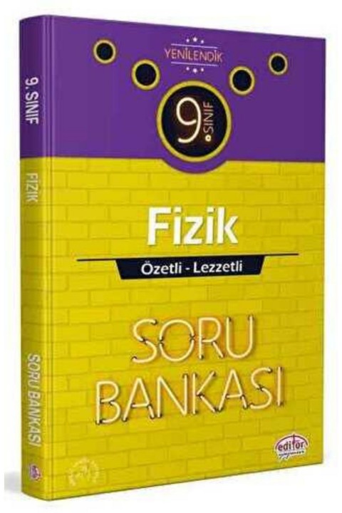 9. Sınıf Fizik Özetli Lezzetli Soru Bankası