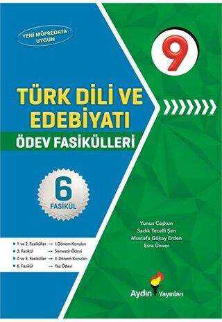 9. Sınıf Türk Dili ve Edebiyatı Ödev Fasikülleri