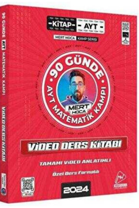 90 Günde AYT Matematik Kampı Video Ders Kitabı Mert Hoca