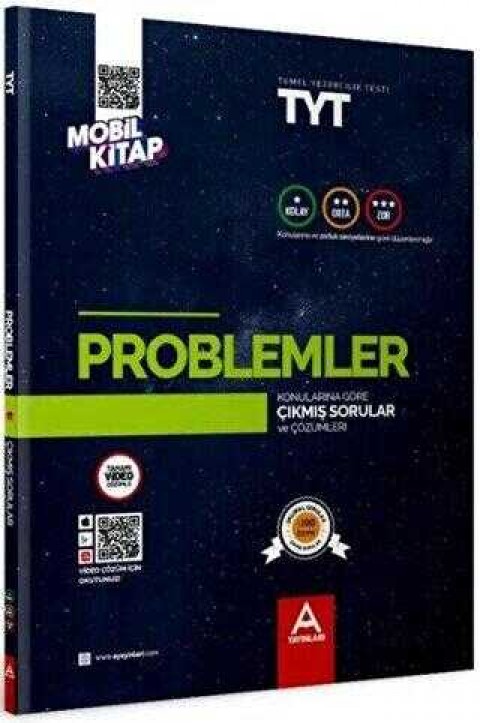 A Yayınları TYT Problemler Konularına ve Zorluk Derecelerine Göre Çıkmış Soru ve Çözümleri