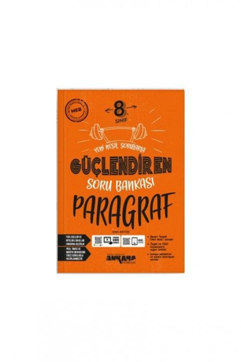 ANKARA YAYINCILIK 8.SINIF GÜÇLENDİREN SORU BANKASI PARAGRAF