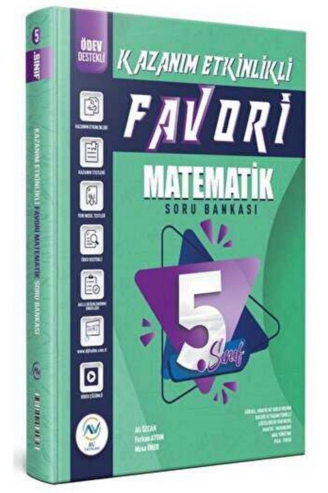 AV Yayınları 5. Sınıf Matematik Favori Soru Bankası
