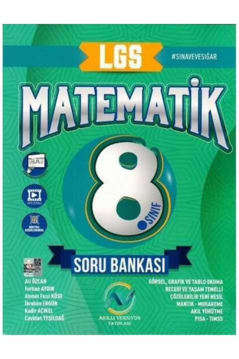 AV Yayınları 8. Sınıf LGS Matematik Soru Bankası