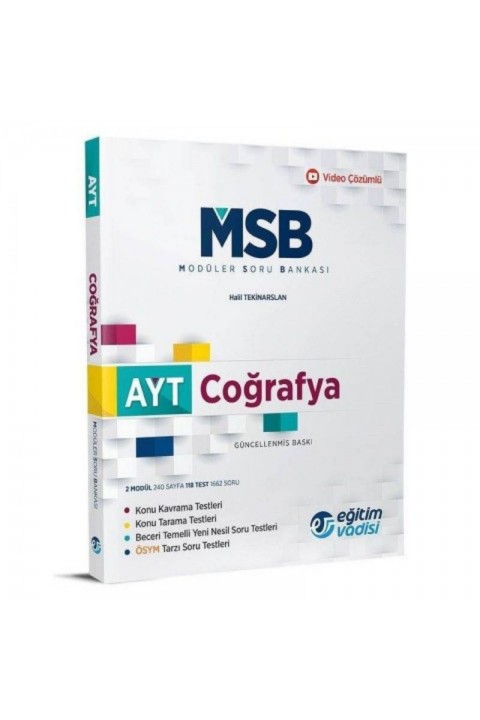 AYT Coğrafya MSB Modüler Soru Bankası