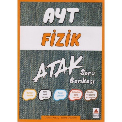 AYT Fizik Atak Soru Bankası Delta Kültür Yayınları