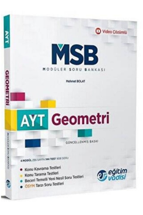 AYT Geometri MSB Modüler Soru Bankası