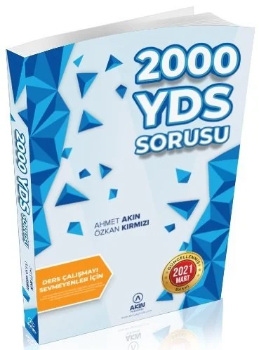 Akın Dil 2000 YDS Sorusu Akın Publishing
