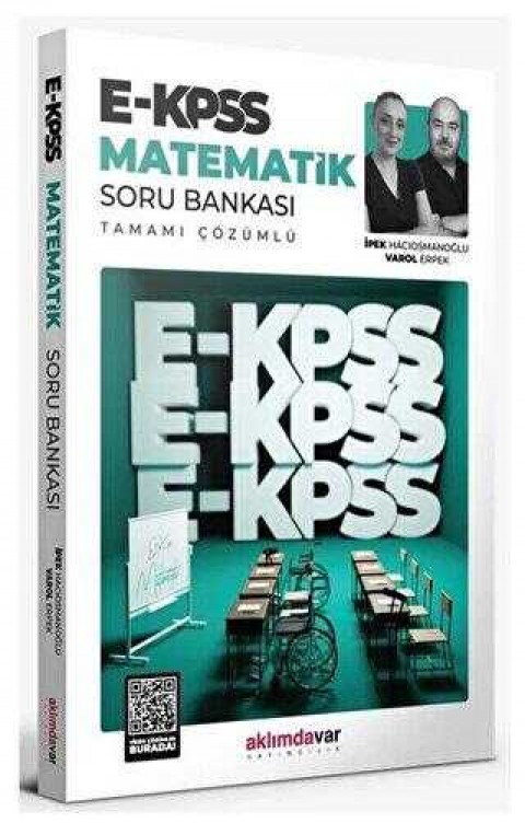 Aklımdavar Yayıncılık EKPSS Matematik Soru Bankası Çözümlü