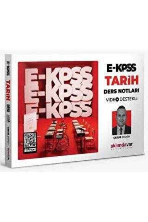 Aklımdavar Yayıncılık EKPSS Tarih Video Destekli Ders Notları