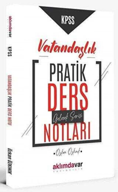 Aklımdavar Yayıncılık KPSS Vatandaşlık Pratik Ders Notları