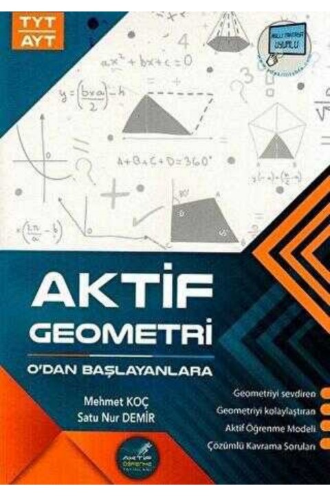Aktif Öğrenme Yayınları TYT AYT Geometri 0`dan Başlayanlara