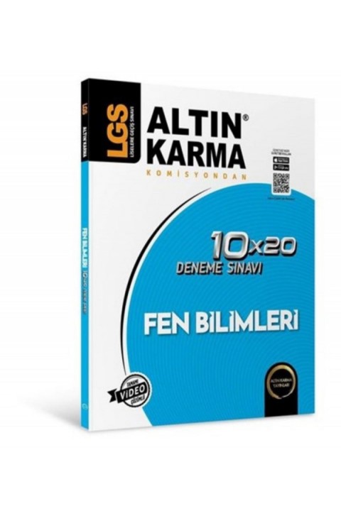 Altınkarma LGS 8. Sınıf  Fen Bilimleri 10*20 Branş Deneme