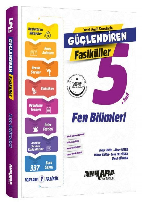 Ankara Yayıncılık 5. Sınıf Fen Bilimleri Güçlendiren Fasikül Seti