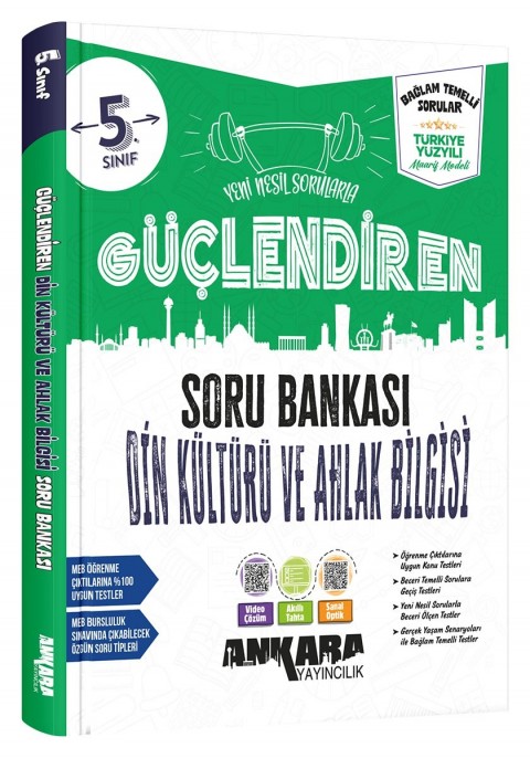 Ankara Yayıncılık 5. Sınıf Güçlendiren Din Kültürü Ve Ahlak Bilgisi
