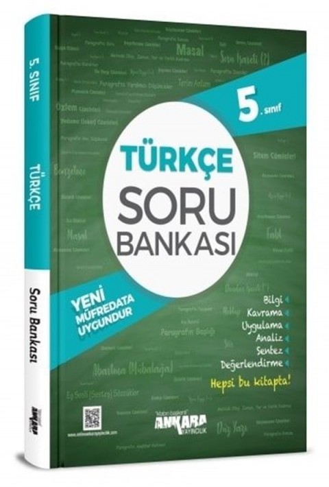 Ankara Yayıncılık 5. Sınıf Türkçe Soru Bankası