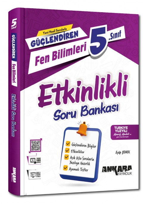 Ankara Yayıncılık 5.Sınıf Güçlendiren Fen Bilimleri Etkinlikli Soru Bankası