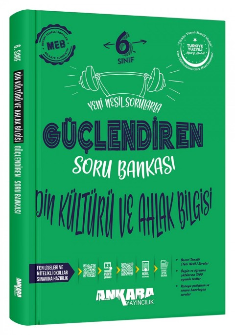 Ankara Yayıncılık 6. Sınıf Din Kültürü Güçlendiren Soru Bankası