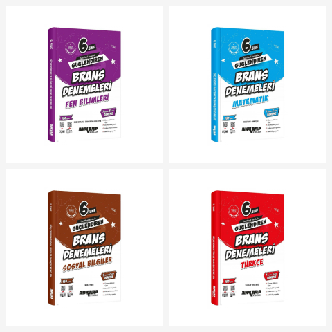 Ankara Yayıncılık 6.Sınıf Güçlendiren Deneme Seti 2026