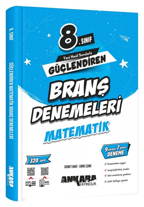Ankara Yayıncılık 8. Sınıf Güçlendiren Branş Denemeleri Seti