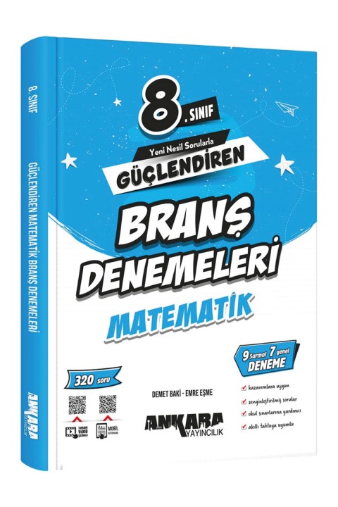 Ankara Yayıncılık 8. Sınıf Lgs Branş Denemeleri 4lü Set