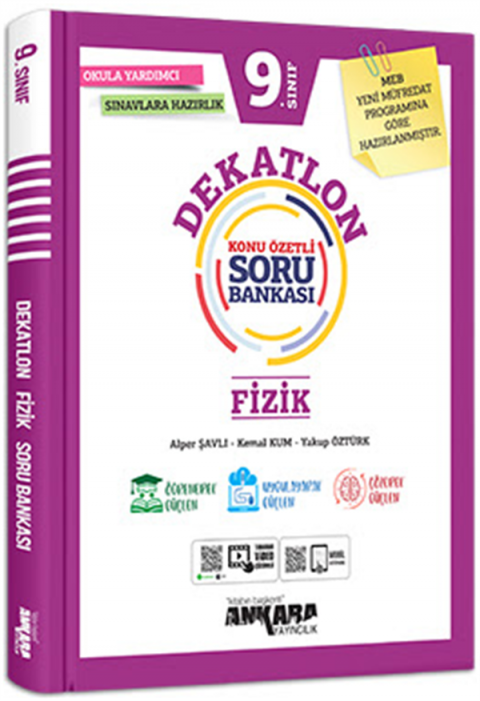 Ankara Yayıncılık 9.Sınıf Fizik Dekatlon Soru Bankası