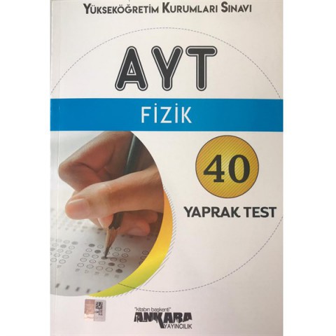 Ankara Yayıncılık AYT Fizik Yaprak Test