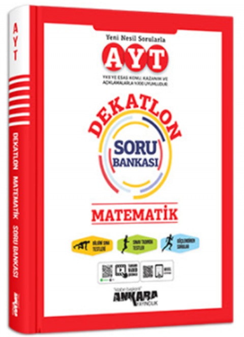 Ankara Yayıncılık AYT Matematik Dekatlon Soru Bankası