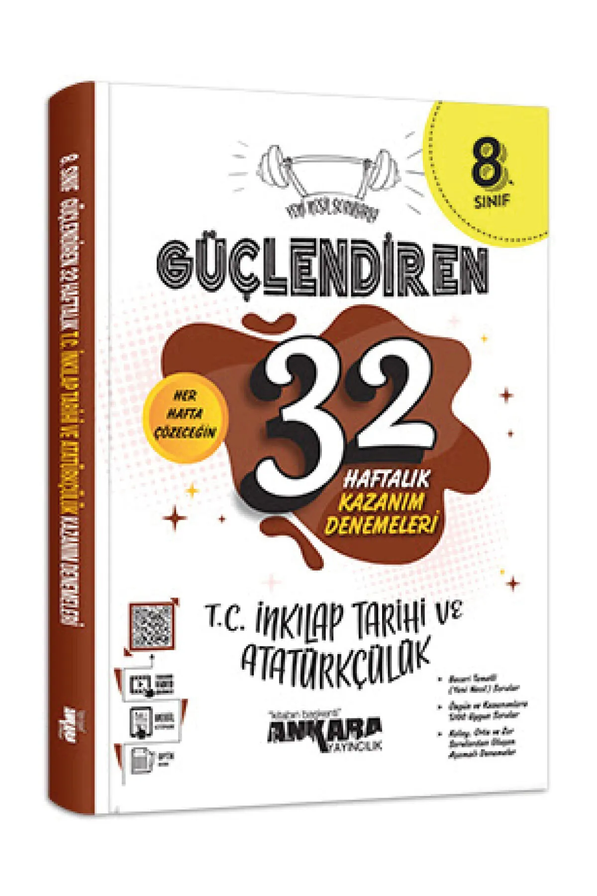 Ankara Yayıncılık LGS 6’lı Deneme Sınavı Seti – 32 Haftalık Güçlendiren Deneme Programı
