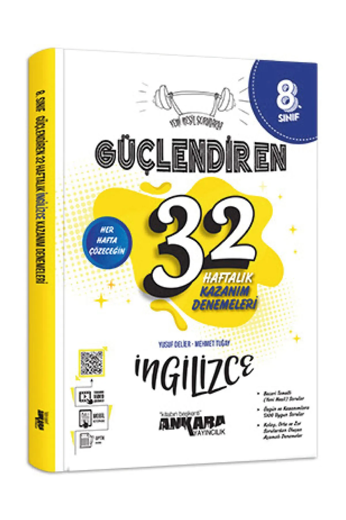 Ankara Yayıncılık LGS 6’lı Deneme Sınavı Seti – 32 Haftalık Güçlendiren Deneme Programı