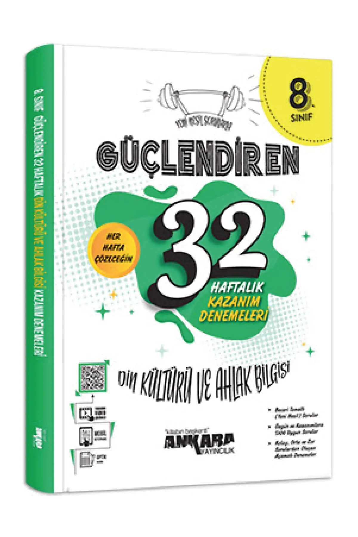Ankara Yayıncılık LGS 6’lı Deneme Sınavı Seti – 32 Haftalık Güçlendiren Deneme Programı