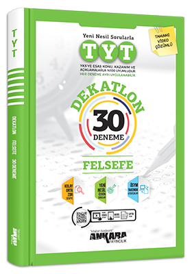Ankara Yayıncılık TYT Dekatlon Felsefe 30 Deneme