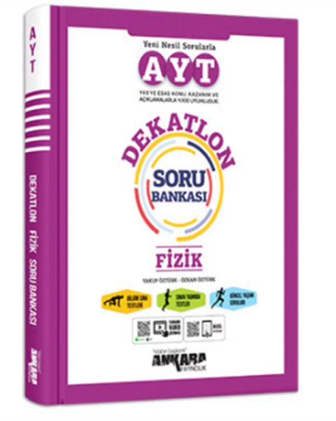 Ankara Yayıncılık YKS AYT Dekatlon Fizik Soru Bankası