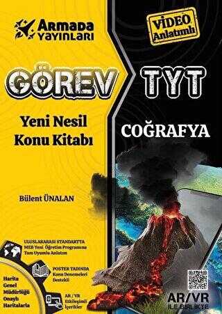 Armada Yayınları Armada Görev YKS TYT Coğrafya Konu Kitabı Yeni Nesil