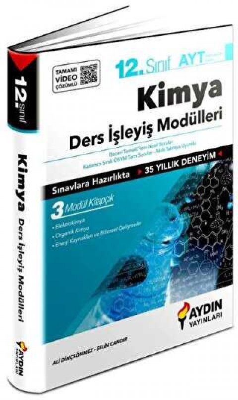 Aydın Yayınları 12. Sınıf Kimya Ders İşleyiş Modülleri