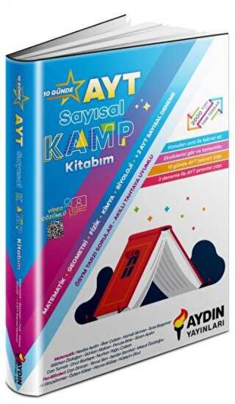 Aydın Yayınları AYT Sayısal Kamp Kitabım