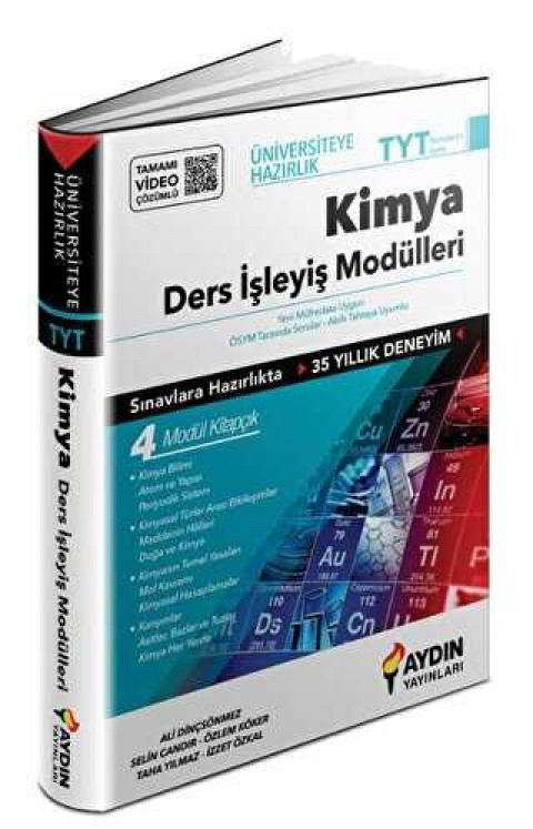 Aydın Yayınları TYT Kimya Ders İşleyiş Modülleri