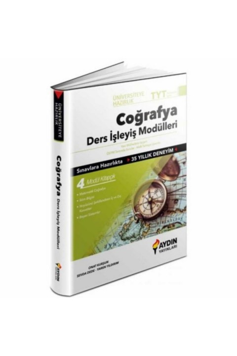 Aydın Yayınları Üniversiteye Hazırlık TYT Coğrafya Ders İşleyiş Modülleri