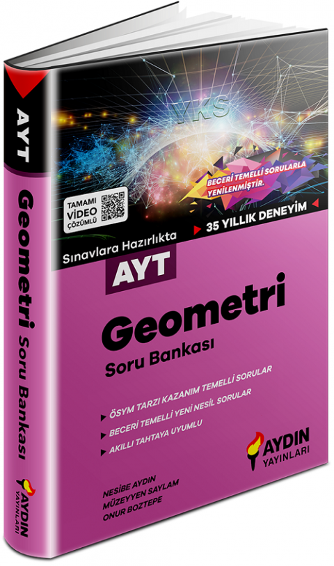 Aydın Yayınları YKS AYT Geometri Soru Bankası