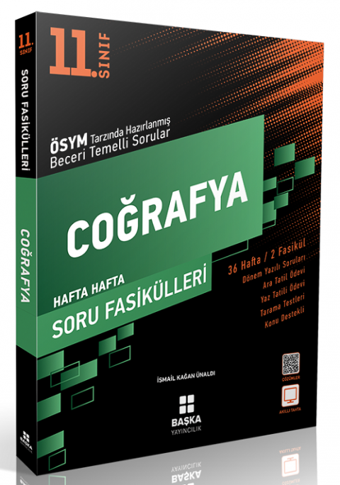 Başka Yayıncılık 11. Sınıf Coğrafya Hafta Hafta Soru Föyleri