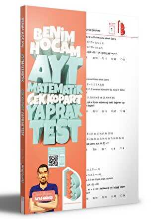Benim Hocam Yayınları 2023 AYT Matematik Çek Kopar Yaprak Test