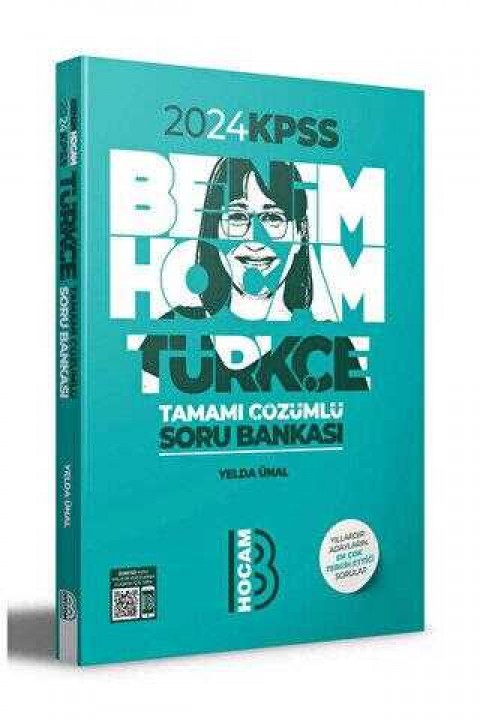 Benim Hocam Yayınları 2023 KPSS Türkçe Tamamı Çözümlü Soru Bankası
