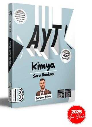 Benim Hocam Yayınları 2024 AYT Kimya Tamamı Video Çözümlü Soru Bankası