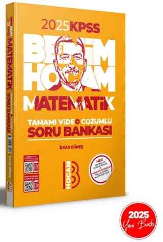 Benim Hocam Yayınları 2024 KPSS Matematik Tamamı Çözümlü Soru Bankası